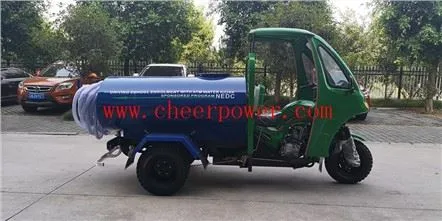 300cc open cabine en watertank Cargo driewieler